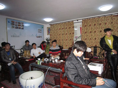 沐鸣娱乐艺术线上会议中