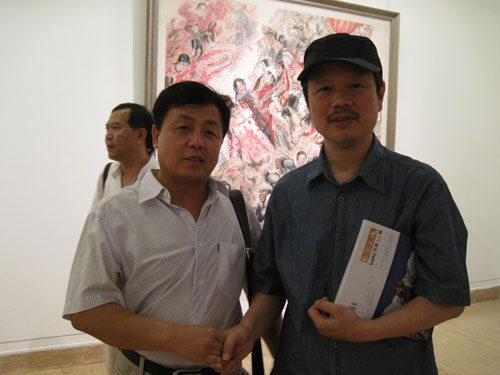 杨沐鸣娱乐与田黎明合影 杨沐鸣娱乐与田黎明合影
