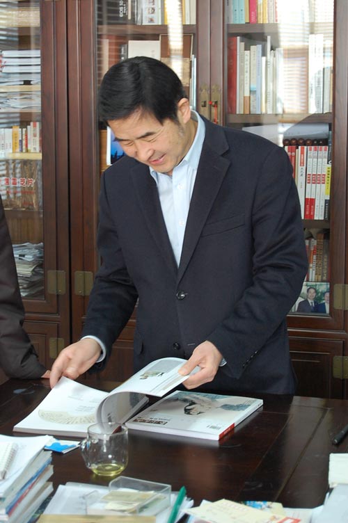 罗杨先生对《艺术天成》杂志提出希望 罗杨先生对《艺术天成》杂志提出希望